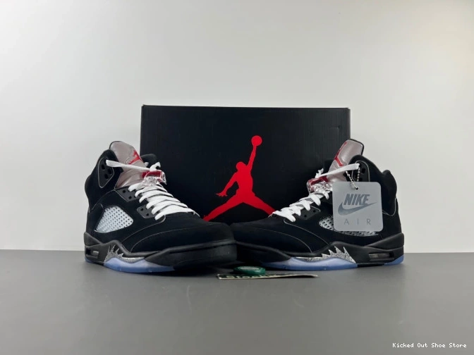 Kick Theory Metallic Black Jordan HF3975-001 5 Reimagined Air 0809